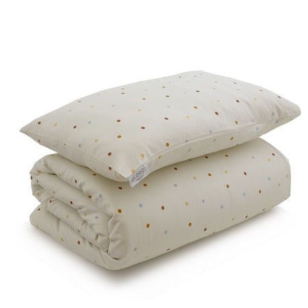 Set piumino copripiumino federa lettino Gloop!