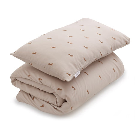 Set piumino copripiumino federa lettino Gloop!