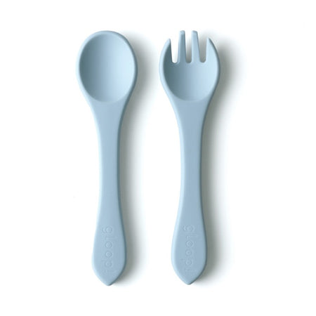Set forchetta e cucchiaio per bambini Gloop!