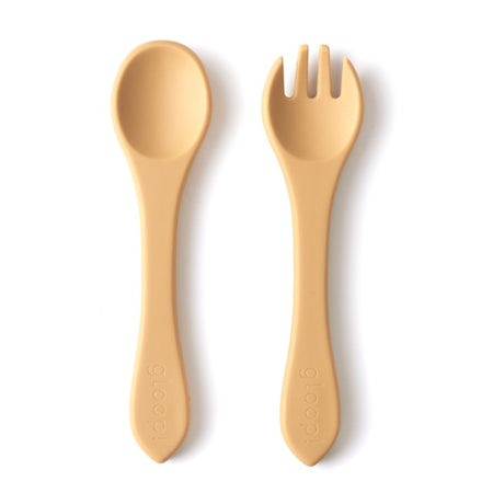 Set forchetta e cucchiaio per bambini Gloop!