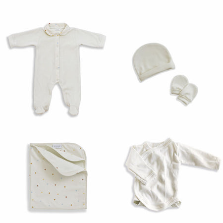 Set 5 pezzi primi vestiti per neonati Gloop!
