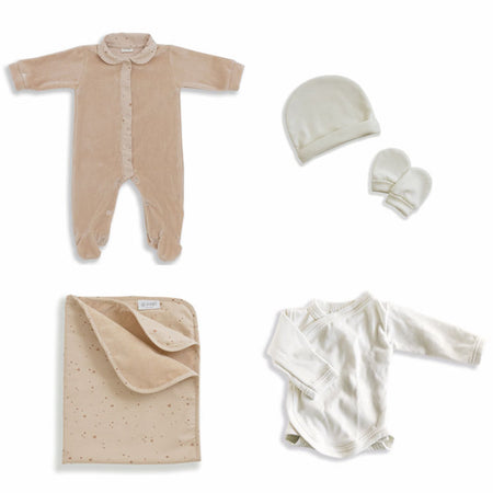 Set 5 pezzi primi vestiti per neonati Gloop!
