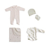 Set 5 pezzi primi vestiti per neonati Gloop!