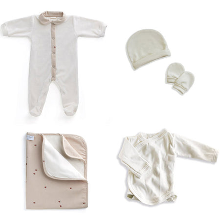 Set 5 pezzi primi vestiti per neonati Gloop!