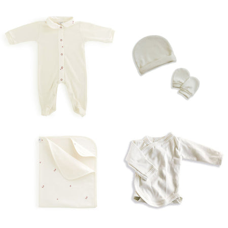 Set 5 pezzi primi vestiti per neonati Gloop!