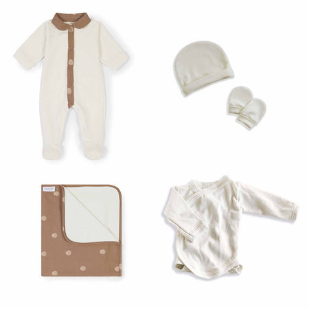 Set 5 pezzi primi vestiti per neonati Gloop!