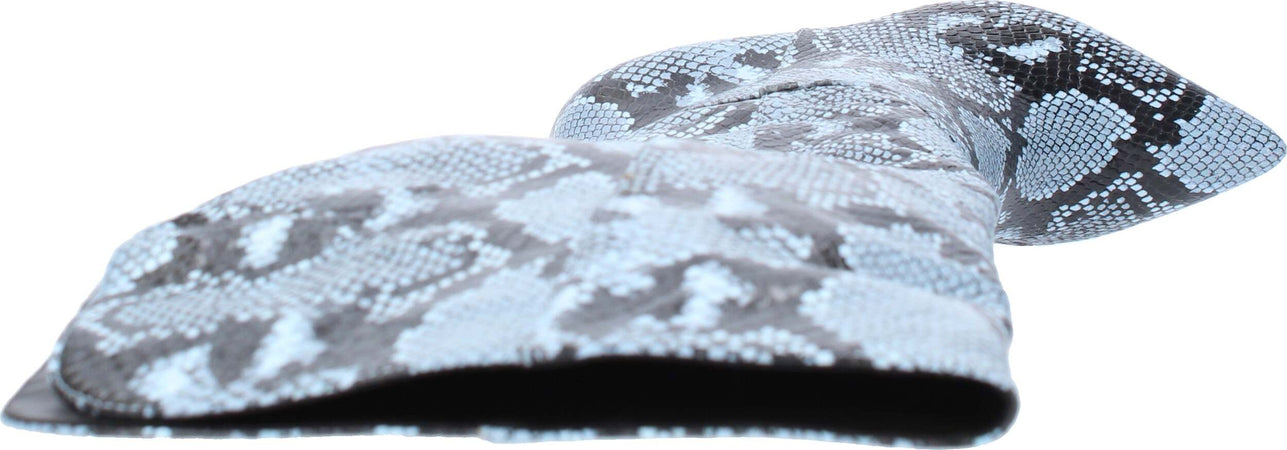 GOLD-&amp;-ROUGE-Stivali-Blu-nero-da-donna