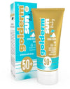 Golderm Sun 50+ Baby Crema Solare Viso Protezione Molto Alta 50 Ml per Bambini Crema Protezione Solare Formula Ricca per Pelli Delicate Shedir Pharma Srl