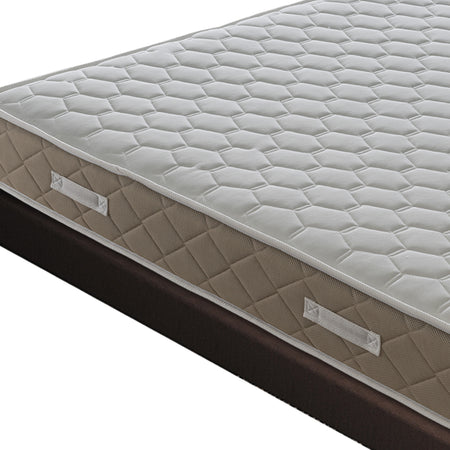 Materasso a molle insacchettate e memory foam, Gold Relax, Alto 25 cm, 4 cm memory Gel