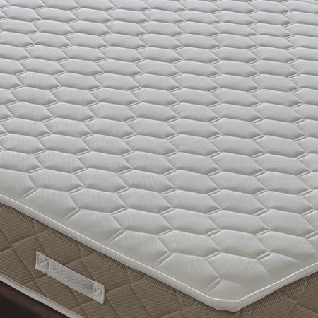 Materasso a molle insacchettate e memory foam, Gold Relax, Alto 25 cm, 4 cm memory Gel
