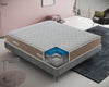 Materasso a molle insacchettate e memory foam, Gold Relax, Alto 25 cm, 4 cm memory Gel