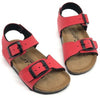 GOLDSTAR Sandalo bambino Naturtex Rosso