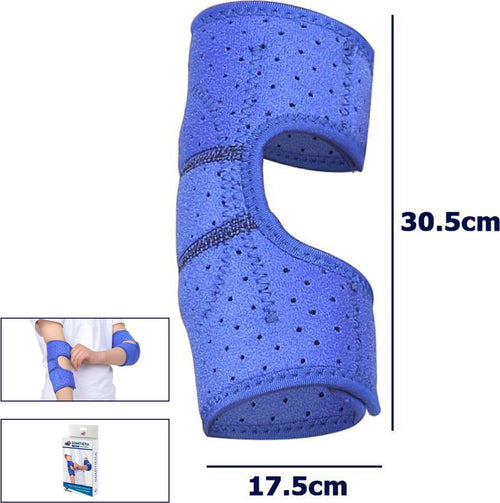Gomitiera Fascia Elastica Supporto Tutore Per Gomito Anallergico Bambini Blu M Salute e cura della persona/Prodotti e apparecchiature mediche/Supporti imbracature e sollevatori/Sostegni per braccio mano dito/Supporti per gomito Trade Shop italia - Napoli, Commerciovirtuoso.it