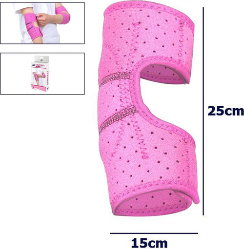 Gomitiera Fascia Elastica Supporto Tutore Per Gomito Anallergico Bambini Rosa S Tutori Ortopedici Trade Shop italia - Napoli, Commerciovirtuoso.it