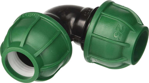 Gomito a 90 in polipropilene per irrigazione e giardinaggio PN 10 Bar Giardino e giardinaggio/Attrezzi da giardino e attrezzature per l'irrigazione/Attrezzature per l'irrigazione/Pompe e accessori/Parti e connettori La Zappa - Altamura, Commerciovirtuoso.it