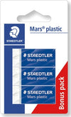 Gomma Mars Plastic - bianca - Staedtler - conf. 3 pezzi Cancelleria e prodotti per ufficio/Penne matite scrittura e correzione/Correttori e gomme/Gomme Eurocartuccia - Pavullo, Commerciovirtuoso.it