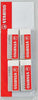 Gomme-bianche-Legacy-4pz-Stabilo