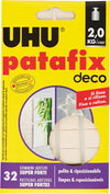 GOMMINI-ADESIVI-'PATAFIX-DECO'-cartella-da-32-pezzi-Uhu