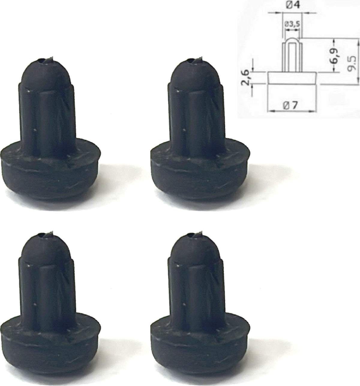 GOMMINI GRIGLIE PIANI COTTURA PARACOLPI ANTIGRAFFIO MARCHE VARIE - Foto 7