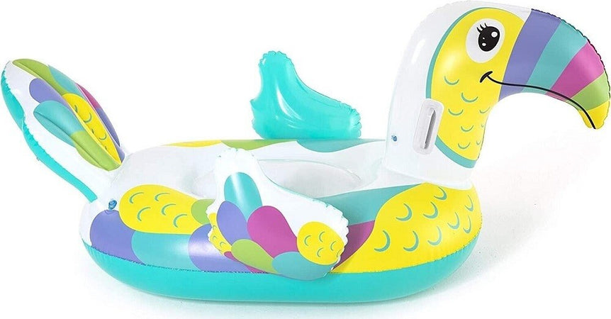 Gonfiabile A Forma Di Tucano Cavalcabile 173x91cm Per Bambini Con Maniglie 41437 Giochi e giocattoli/Sport e giochi all'aperto/Giochi aquatici e piscine per bambini/Canotti e gonfiabili galleggianti Trade Shop italia - Napoli, Commerciovirtuoso.it