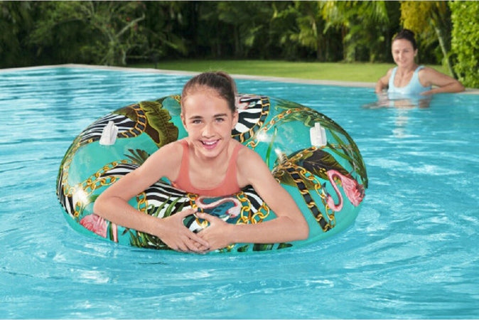 Gonfiabile Salvagente Fantasia Floreale 114 Cm Con Maniglie Piscina Estate 36302 Giochi e giocattoli/Sport e giochi all'aperto/Giochi aquatici e piscine per bambini/Canotti e gonfiabili galleggianti Trade Shop italia - Napoli, Commerciovirtuoso.it