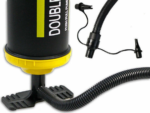 Gonfiatore Pompa Manuale 2x910cc 2 Beccucci 32 Cm Gonfiaggio Materassini 64331 Sport e tempo libero/Attività ricreative all'aperto/Camping e outdoor/Letti e accessori da campeggio/Pompe/Pompe manuali Trade Shop italia - Napoli, Commerciovirtuoso.it
