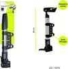 Gonfiatore-Pompa-Per-Ruote-Bici-Con-Gancio-Di-Fissaggio-Bicicletta-28cm-Xc-1375