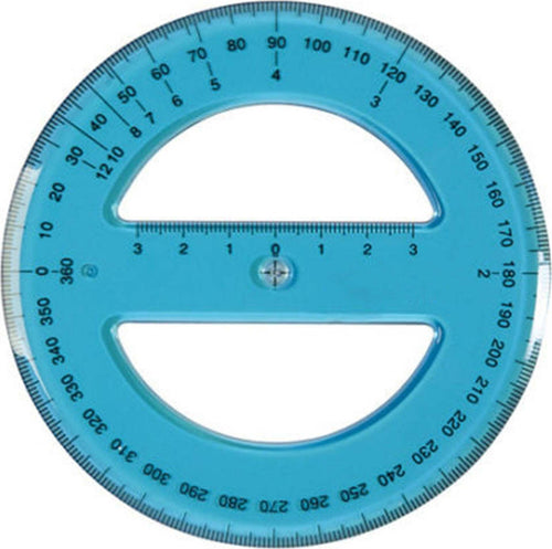 GONIOMETRO CIRCOLARE 360 GRADI DIAMETRO 12 CM PER ANGOLO ANGOLI SCOLASTICO Cancelleria e prodotti per ufficio/Archivio ufficio e accessori per scrivania/Strumenti di misura/Goniometri e squadre Trade Shop italia - Napoli, Commerciovirtuoso.it