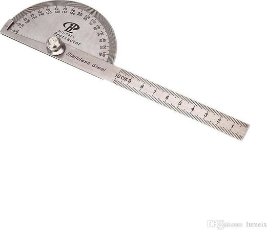 GONIOMETRO ROTATIVO PER MISURAZIONE DEGLI ANGOLI SCALA GRADUATA 10CM ROTANTE  Trade Shop italia - Napoli, Commerciovirtuoso.it