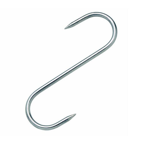 Gancio Fisso per Macellaio in Acciaio Inox alimentare ideale per salumi