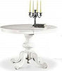 GORDON---tavolo-da-pranzo-allungabile-in-legno-massello-tondo-120/158-Bianco-Milani-Home