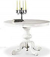 GORDON---tavolo-da-pranzo-allungabile-in-legno-massello-tondo-120/158-Bianco-Milani-Home