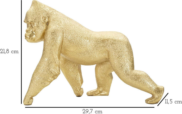 Gorilla Decor Frontale Cm 29,7X11,5X21,8 Casa e cucina/Decorazioni per interni/Accessori decorativi/Soprammobili Led Mall Home - Napoli, Commerciovirtuoso.it