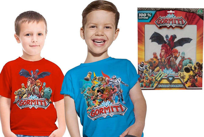 Gormiti-T-Shirt-3/4-Anni-Giochi-Preziosi