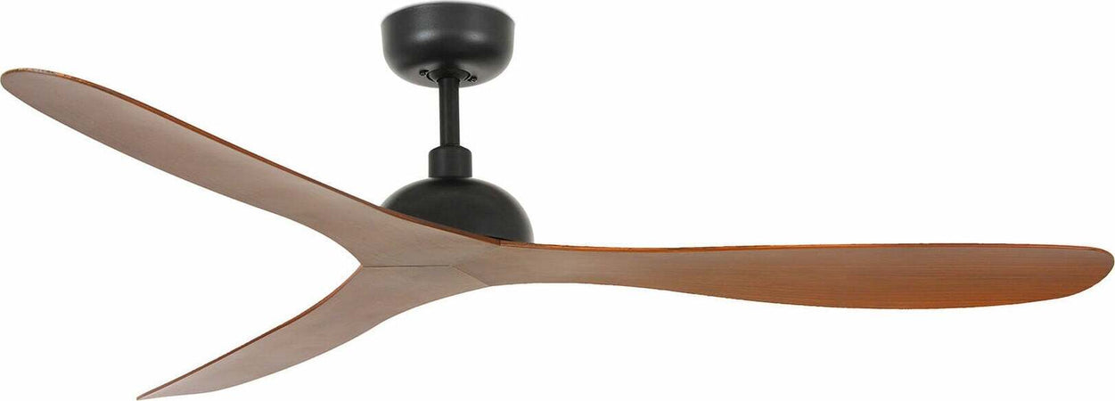 GOTLAND L Ventilatore da soffitto nero/legno Fai da te/Prodotti per la costruzione/Riscaldamento e raffreddamento/Sistemi mobili di climatizzazione/Ventilatori/Ventilatori da soffitto Led Mall Home - Napoli, Commerciovirtuoso.it