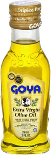 GOYA EXTRA VIRGIN OLIVE OIL 88.7ML (BOTTLE) PAESE DI ORIGINE ANDALUSIA, SPAIN.