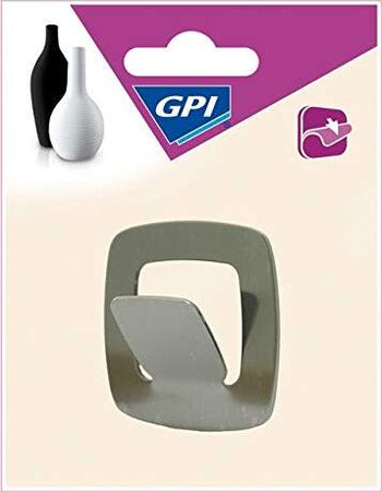 GPI---1-GANCIO-IN-METALLO-SATINATO-QUADRATO-5.3X5.3-cm