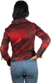 Grace---Chiodo-Donna-Bordeaux-in-vera-Pelle