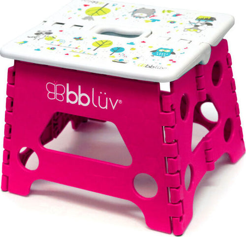 Gradino pieghevole per bambini Step BBLUV Rosa Casa e cucina/Arredamento/Cameretta bambini/Pedane alzabimbo La Casa Del Bebè - Napoli, Commerciovirtuoso.it