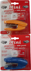 Graffatrice Mini con 500 punti da 10mm Colori assortiti Cancelleria e prodotti per ufficio/Archivio ufficio e accessori per scrivania/Spillatrici e perforatrici/Graffette Scontolo.net - Potenza, Commerciovirtuoso.it