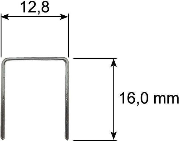 Graffette Punti Metallici 10000 Pz Graffettatrici Pneumatiche 12.8 X 12 Mm 8016 Cancelleria e prodotti per ufficio/Archivio ufficio e accessori per scrivania/Spillatrici e perforatrici/Graffette Trade Shop italia - Napoli, Commerciovirtuoso.it