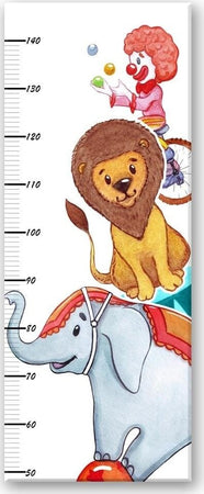 Grafico-di-Crescita-per-Bambini,-Clown-e-animali