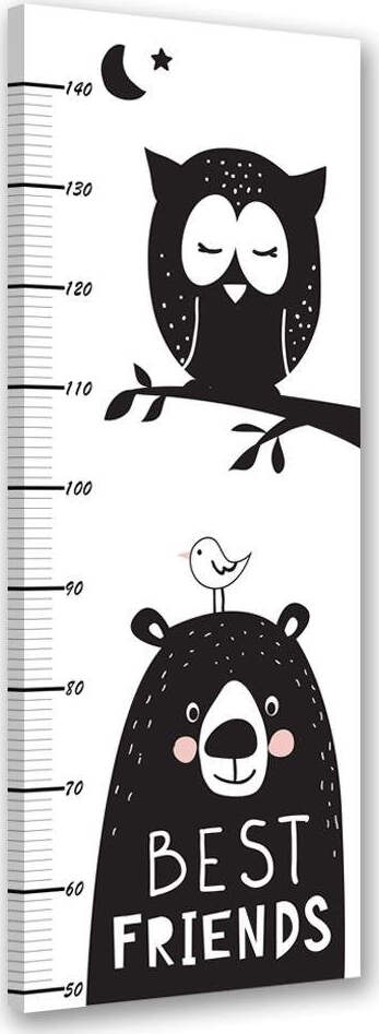 Grafico-di-Crescita-per-Bambini,-I-migliori-amici