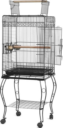 Grande Gabbia Per Uccelli In Acciaio 2 Pali Per Pappagallo Canarini Parrocchetti Prodotti per animali > Altri Animali > Volatili > Gabbie per uccelli Trade Shop italia - Napoli, Commerciovirtuoso.it