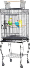 Grande Gabbia Per Uccelli In Acciaio 2 Pali Per Pappagallo Canarini Parrocchetti Prodotti per animali > Altri Animali > Volatili > Gabbie per uccelli Trade Shop italia - Napoli, Commerciovirtuoso.it