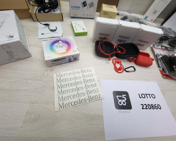 Grande Lotto Stock materiale elettronico dismesso nuovo usato misto da rivendere 220860