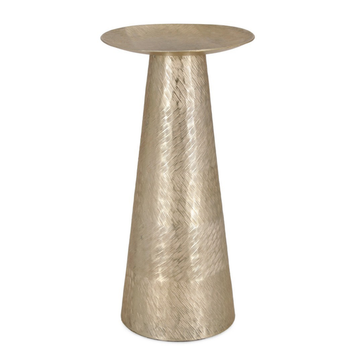 Porta candela Clamp oro decorativo natalizio di metallo