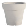 Vaso Cromia Gemma per piante decorazione tinta unita in resina Made in Italy