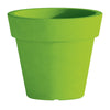 Vaso Cromia Gemma per piante decorazione tinta unita in resina Made in Italy