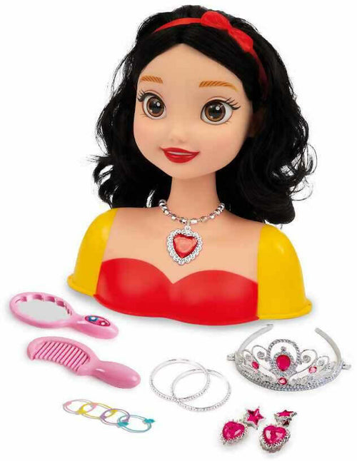 Grandi Giochi - Princess Styling Head, Testa Da Acconciare Con Accessori Inclusi, Gg02997